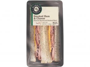 Deli Express Smoked Ham And Cheese Wedge Sandwich (4.9 OZ, 10 Per Case)