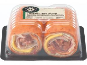 Deli Express Market Turkey Club Wrap 8oz (PACK OF 8)