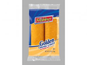 Mrs.Freshleys Golden Creme Filled Cake 2.8oz 8count (PACK OF 6)