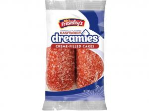 Mrs.Freshleys Creme Filled Raspberry Cake 4oz 8count (PACK OF 6)