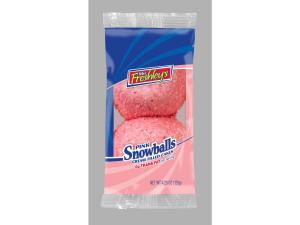 Mrs.Freshleys Creme Filled Pink Snowball Cake 2each (PACK OF 48)