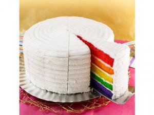 Davids Cookies Premier Rainbow Cake (PACK OF 2 COUNT)