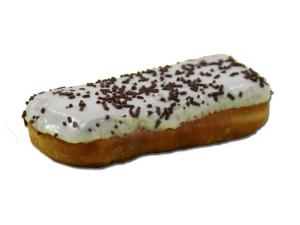 Premium Long John Creme White Iced With Chocolate Sprinkles 28.4gm (PACK OF 4)