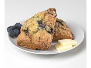 Davids Cookies Frozen Blueberry Scones, 0.5 g Trans Fat Per Serving, 4 OZ, 80 Pk