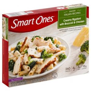 Smart Ones Italian Recipes Creamy Rigatoni Broccoli & Chicken 9oz (PACK OF 12)