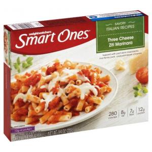 Smart Ones Three Cheese Ziti Marinara 9oz (PACK OF 12)
