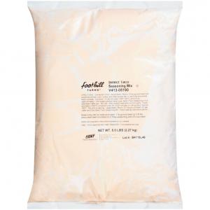 Foothill Farms Reduced Sodium Select Taco Seasoning Mix, 5 Pound