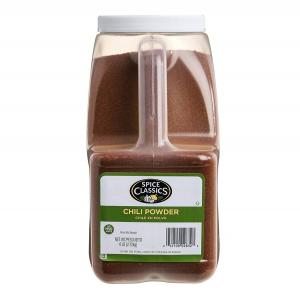 Spice Classics Chili Powder, Adds A Mild Heat Flavor (6 lbs, 3 Jugs Per Case)