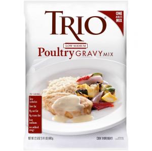 Trio Low Sodium Gravy, Poultry, 22.6-Ounce