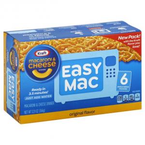 Kraft Easy Macaroni & Cheese Single Serve, 12.9 Ounce (8 Pack)