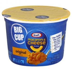 Kraft Original Easy Mac Cups (4.1oz Cups, Pack of 8)