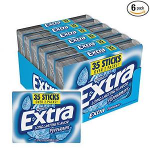 Extra Peppermint 35stk 6ct 8/Cs, 35 Piece (8-6 Pack)