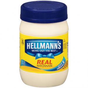 HELLMANN'S Real Mayonnaise, 15 Ounce (Pack Of 12)