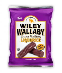Kenny's Wiley Wallaby Liquorice, Huckleberry, 7.05 Oz (12 Pack)