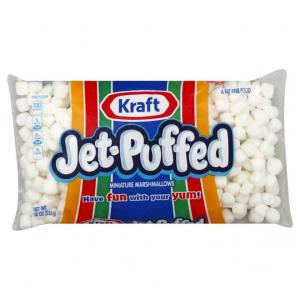Jet Puffed Mini Marshmallow (10oz Bags, Pack of 24)