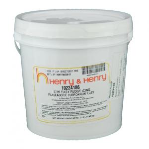 Henry And Henry Chocolate Easy Fudge Icing Pail (23 Lbs, Pack Of 1)