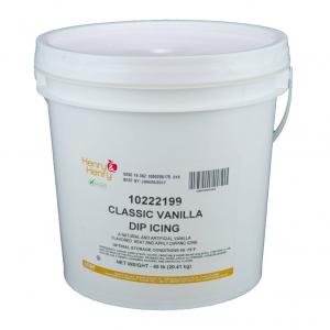 Henry and Henry Classic Vanilla Dipping Icing, 45 Pound - 1 each.
