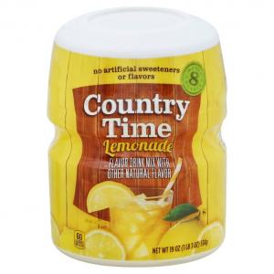 Country Time Lemonade Flavor Drink Mix- Pack of 2 Canisters (19 oz each)