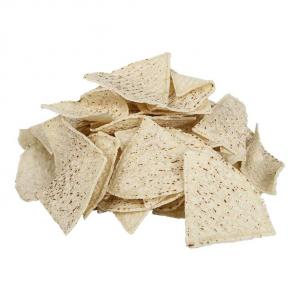 Mission Foods Pre Cut Unfried White Corn Tortilla Chips (4 Cut, 30lbs, 1 Pack)