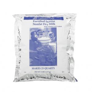 Chefs Companion Nonfat Dry Milk Instant Fortified Low Heat, 5 Pound -- 6 per case.