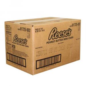 Reeses Mini Peanut Butter Chips, 25 Pound