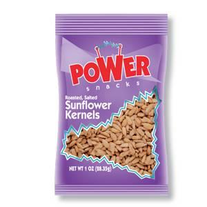 Power Snacks 7220010 Sunflower Kernels Oil Roast, (1 OZ, 150 Per Case)
