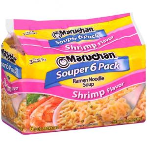 Ramen Souper Shrimp Noodles, 18 Ounce -- 4 per case.