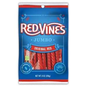 12 PACKS : Red Vines Jumbo Red Twists