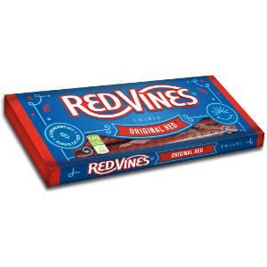 Red Vines Licorice Twists, Original Red Flavor, 5oz Tray (24 Pack), Soft & Chewy Candy