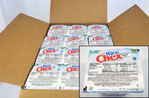 General Mills Rice Chex Cereal, 0.68 Ounce -- 96 per case.