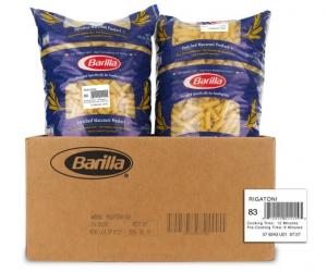 Barilla Semolina Wheat & Durum Wheat Flour Rigatoni Pasta (16 Ounces, Pack Of 2)