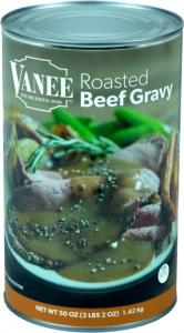 Vanee Roasted Beef Gravy, 12 x 50 oz Case