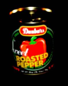 Dunbars Sweet Roasted Red Pepper Strips (28 Oz. Can, 12 Cans Per Case)