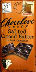 Chocolove Salted Almond Butter In Dark Chocolate (Master Case), 3.2 Ounce (12-10 Pack)