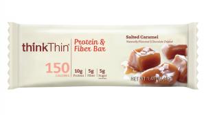 Thinkthin Salted Caramel Lean Bar Master Carton, 1.41 Ounce (12-