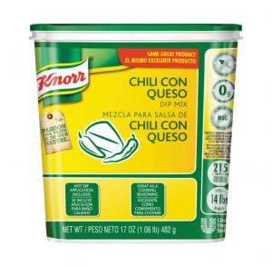 Knorr Chili Con Queso Dip Mix, 1.06 Pound - 6 per pack -- 1 each.