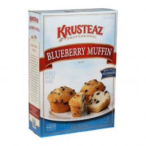 Krusteaz Professional Blueberry Muffin Mix, 5 Pound - 6 per case.