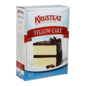 Krusteaz Professional Yellow Cake Mix, 5 Pound (6 Pack)
