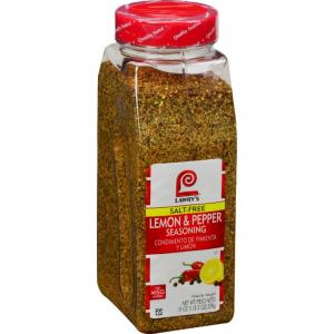 Lawry'S Lemon & Pepper Seasoning Salt Free, 19 Ounce (6 Pack)
