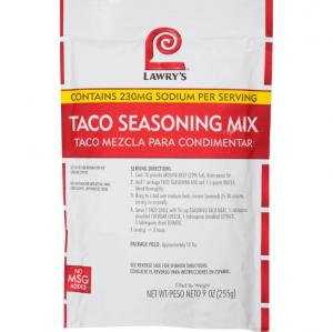 Lawrys Taco Seasoning Mix, 9 -Ounce Packages (Pack of 6)