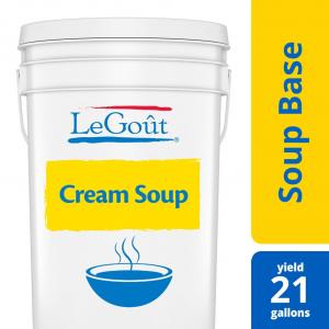 LeGout Bases/Bouillions Cream Soup Base, Gluten Free, 22.5 lb