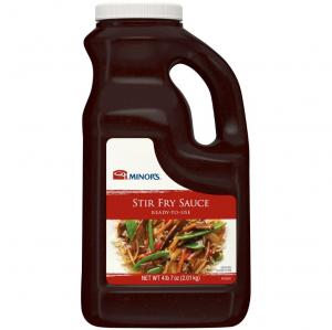 Nestle Minors Stir Fry Sauce, Plastic Jug (0.5 Gallon, 4 Per Case)