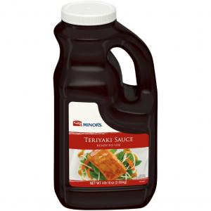 Nestle Minor'S Ready-To-Use Teriyaki Sauce, Plastic Jug (74.56 Oz, 4 Per Case)