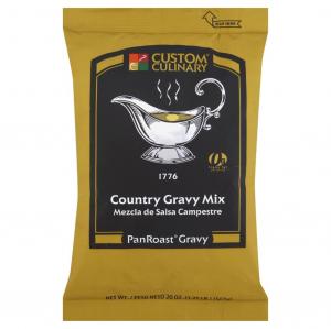 Custom Culinary PanRoast Country Gravy Mix, 20 Ounce - 6 per case
