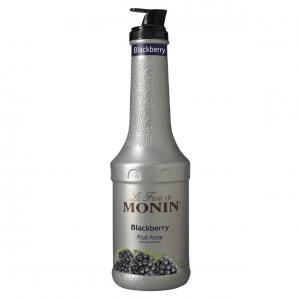 Monin Blackberry Puree, with natural  flavors  1 Liter -- 4 per case.