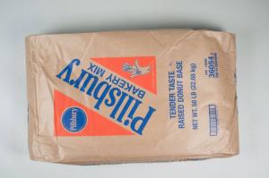 Pillsbury Yeast Raised Tender Taste Donut Mix, 50 Pound - 1 each.