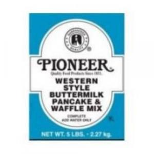 Pioneer Western Style Buttermilk Pancake & Waffle Mix (5 Lbs, 6 Per Case)
