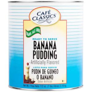 Real Fresh Trans Fat Free Ready-To-Eat Banana Pudding (7 lbs, 6 Per Case)
