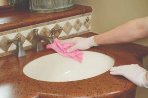 (Price/Pack)Atlantic Mills 8311A Economy Food Service Wipe Pink