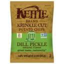 Kettle Foods Krinkle Dill Pickle, 2 Ounce (24 Pack)